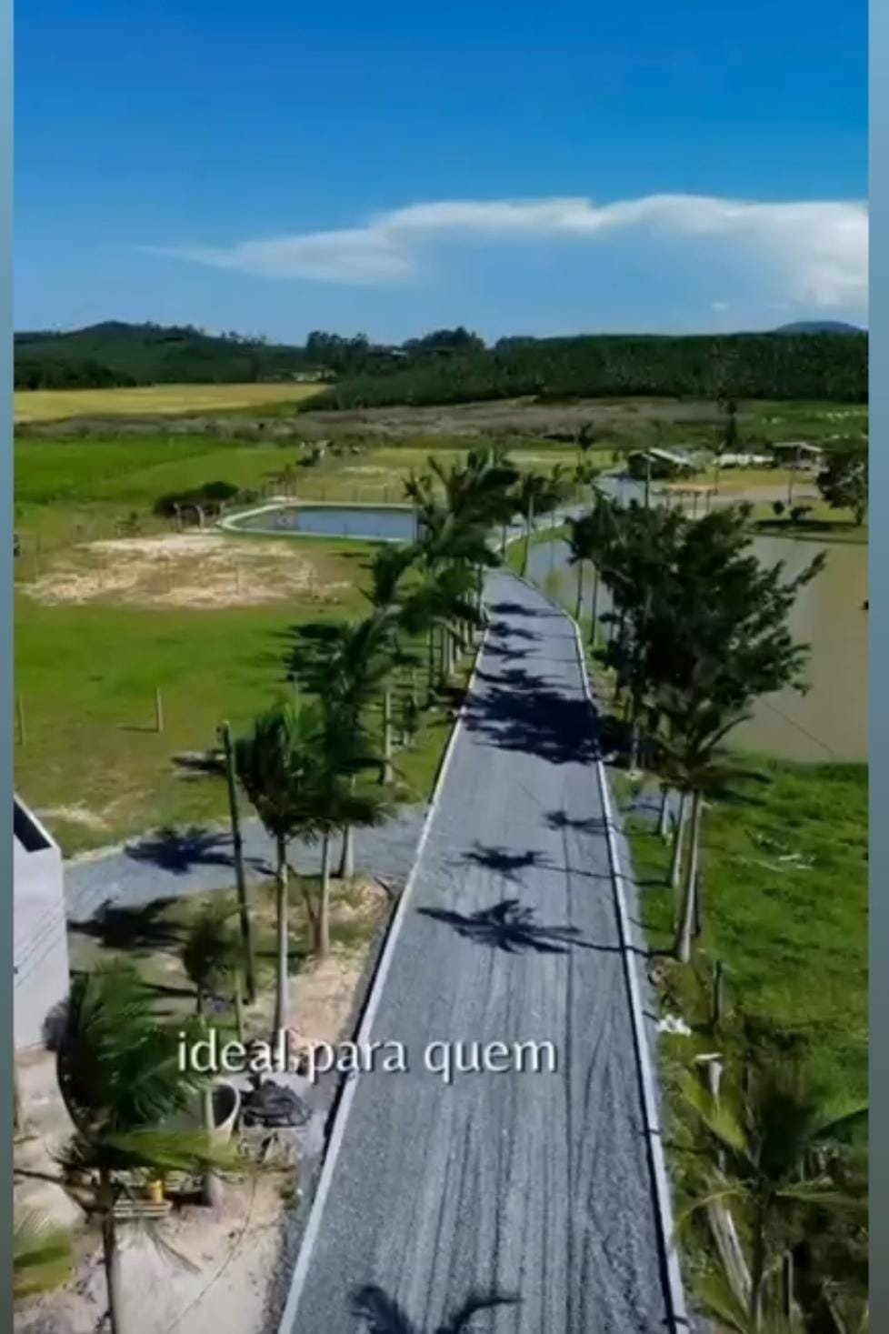 Registro da obra do Sítio Alto Padrão em propriedade rural